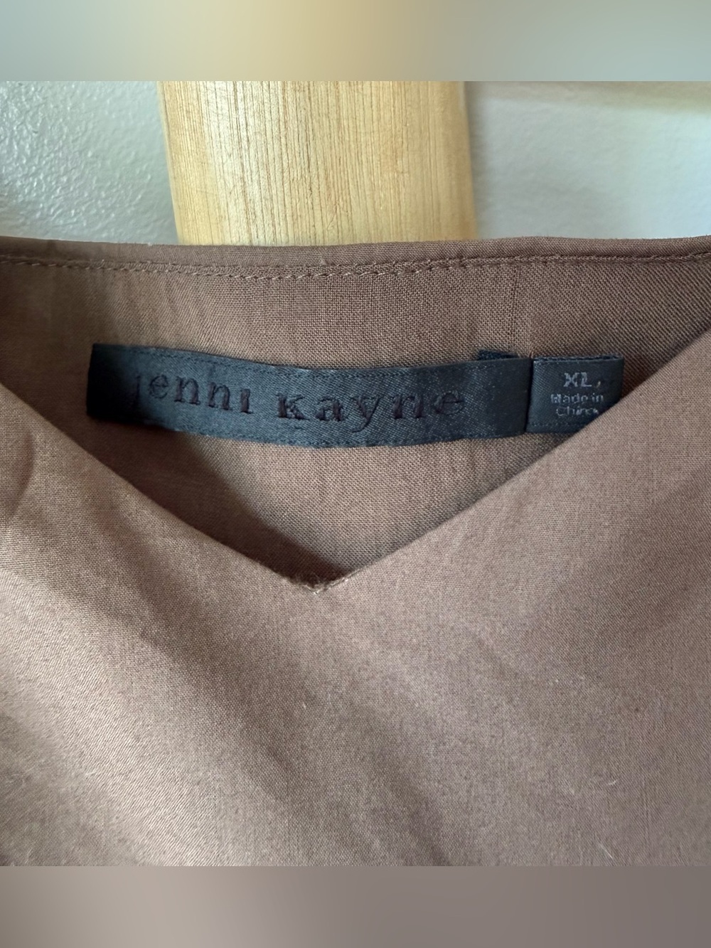 Jenni Kayne Designer Cove Strappy Cool Cotton Olive (Brown) Sundress Dress XL - Picture 13 of 16